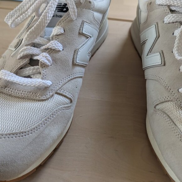 New Balance 996 White/Gray Mens Size 11 - Picture 6 of 9